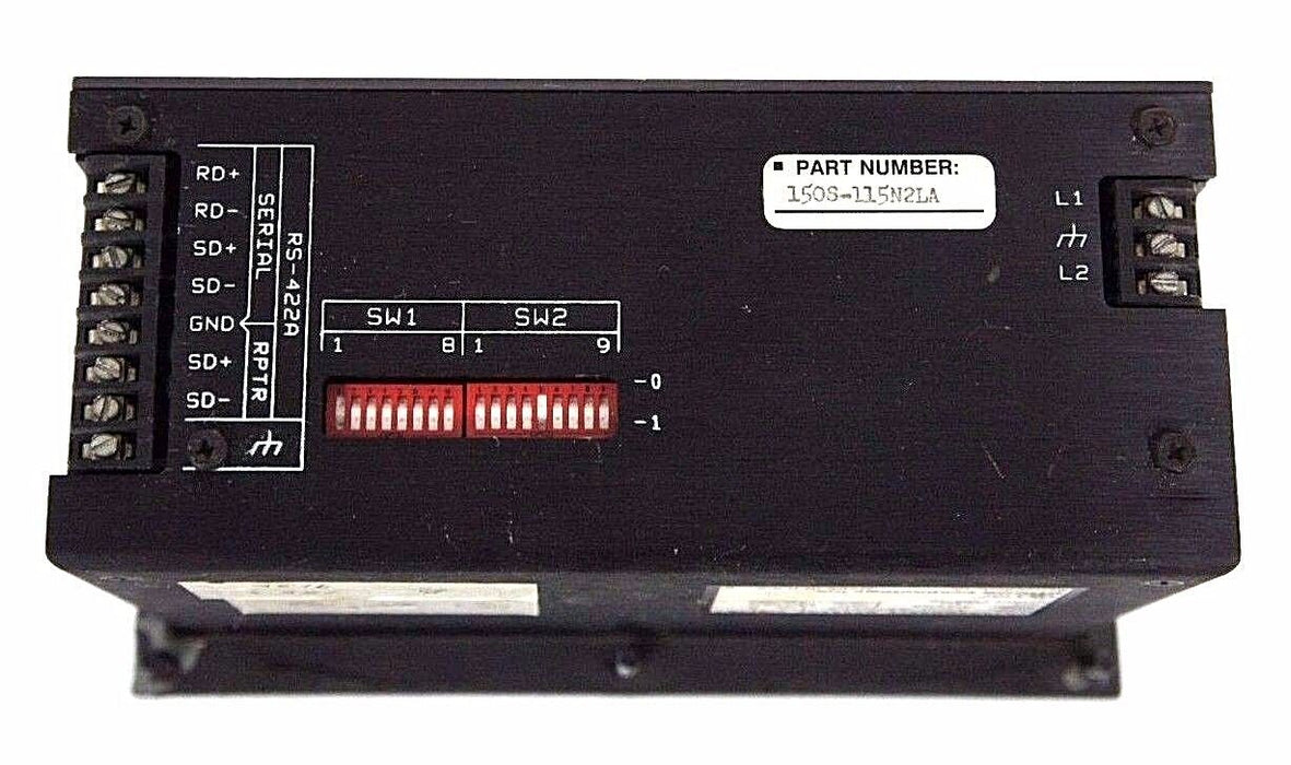 UTICOR 150S-115N2LA PROGAMMABLE MESSAGE DISPLAY REV. A, 115VAC, 0.10AMP