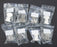 LOT OF 8 NEW TYCO AMP 0-0828276-5 3-SLOT INPUT OUTPUT CONNECTOR ASSEMBLIES