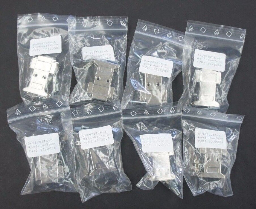 LOT OF 8 NEW TYCO AMP 0-0828276-5 3-SLOT INPUT OUTPUT CONNECTOR ASSEMBLIES