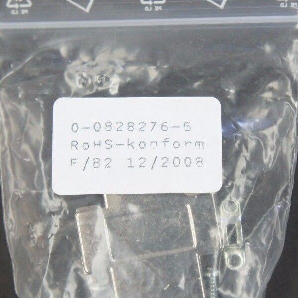 LOT OF 8 NEW TYCO AMP 0-0828276-5 3-SLOT INPUT OUTPUT CONNECTOR ASSEMBLIES