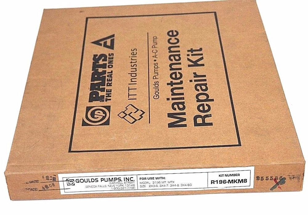 NIB GOULDS PUMPS R196-MKM8 MAINTENANCE SEAL KIT MT R196MKM8