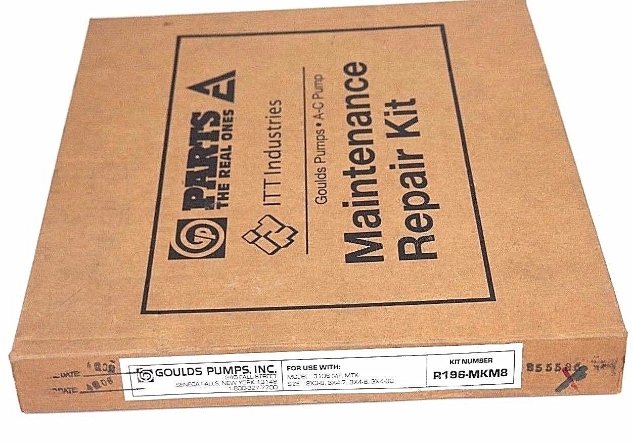 NIB GOULDS PUMPS R196-MKM8 MAINTENANCE SEAL KIT MT R196MKM8