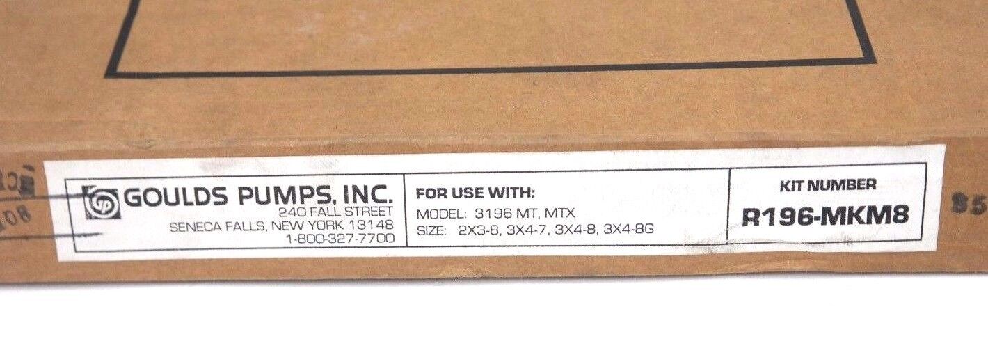 NIB GOULDS PUMPS R196-MKM8 MAINTENANCE SEAL KIT MT R196MKM8