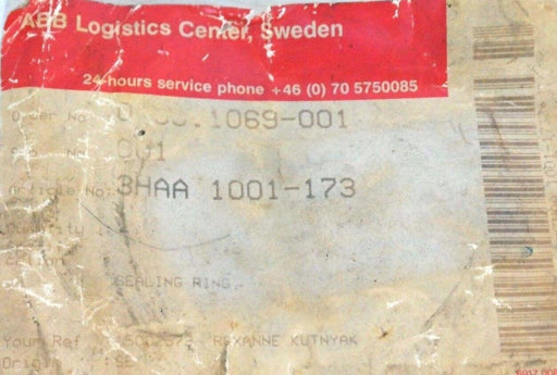 NEW ABB 3HAA 1001-173 SEALING RING 3HAA1001173