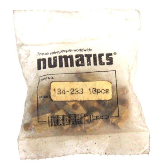 LOT OF 70 NIB NUMATICS 134-233 FITTINGS 10/32ML TO 10/32 TEE