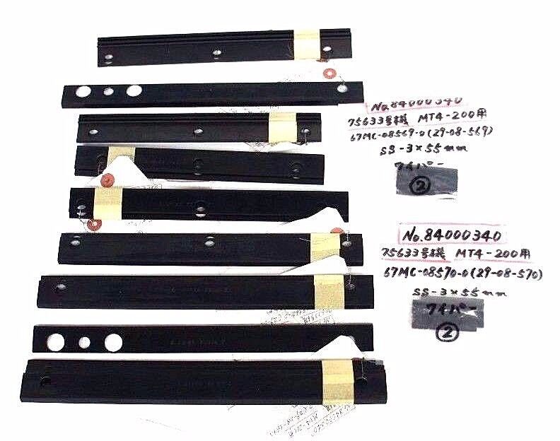 LOT OF NEW NITTA SS NO 3 SLIDE SEAL WAY WIPER 84000340 MT4-200 - MULTIPLE SIZES