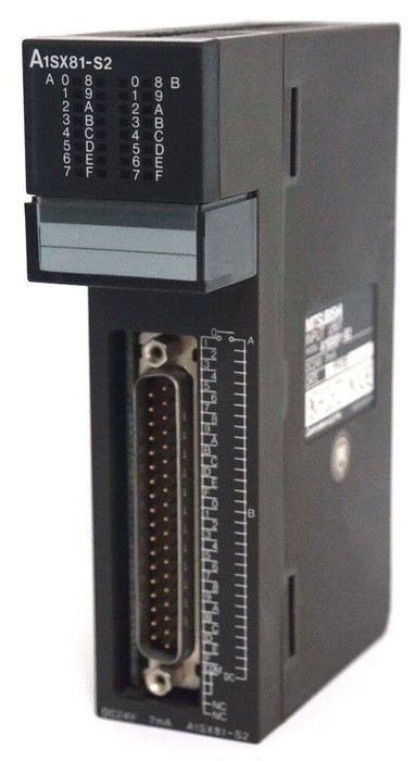 MITSUBISHI A1SX81-S2 INPUT MODULE A1SX81S2, DC24V, 7mA