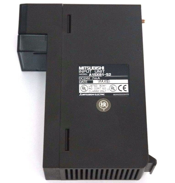 MITSUBISHI A1SX81-S2 INPUT MODULE A1SX81S2, DC24V, 7mA