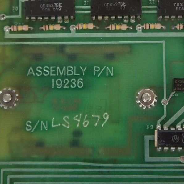 MERRICK INDUSTRIES ASSEMBLY P/N:19236, SCALE MODEL: 910A CONTROL BOARD