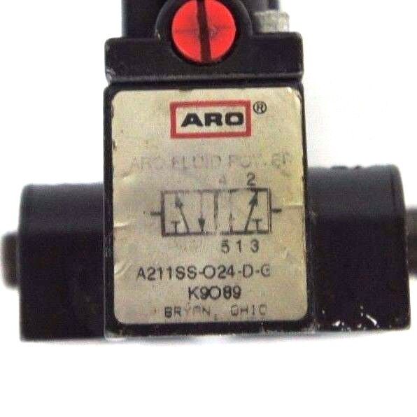 ARO INGERSOLL-RAND A211SS-O24-D-G 1/8 AIR VALVE A211SS-024-D-G, A211SS024DG