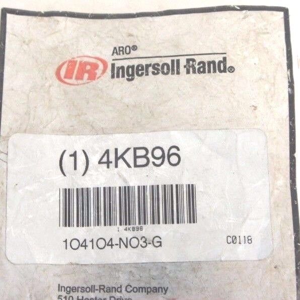 NIB ARO INGERSOLL-RAND 4KB96 NEEDLE VALVE 104104-N03-G, 1O41O4-NO3-G