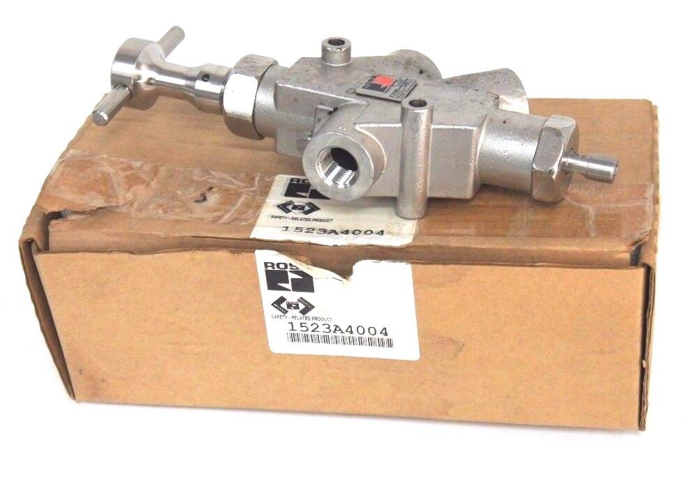 NIB ROSS 1523A4004 L-O-X ENERGY ISOLATION VALVE 0-20 BAR