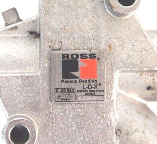 NIB ROSS 1523A4004 L-O-X ENERGY ISOLATION VALVE 0-20 BAR