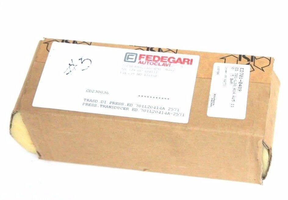 NIB BOURDON HAENNI ED701 L20.414.A25.11 PRESSURE TRANSMITTER ED701L20414A2511