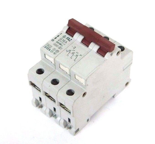 LOT OF 3 MOELLER FAZ G16A CIRCUIT BREAKER 220/380VAC U12A FAZG16A