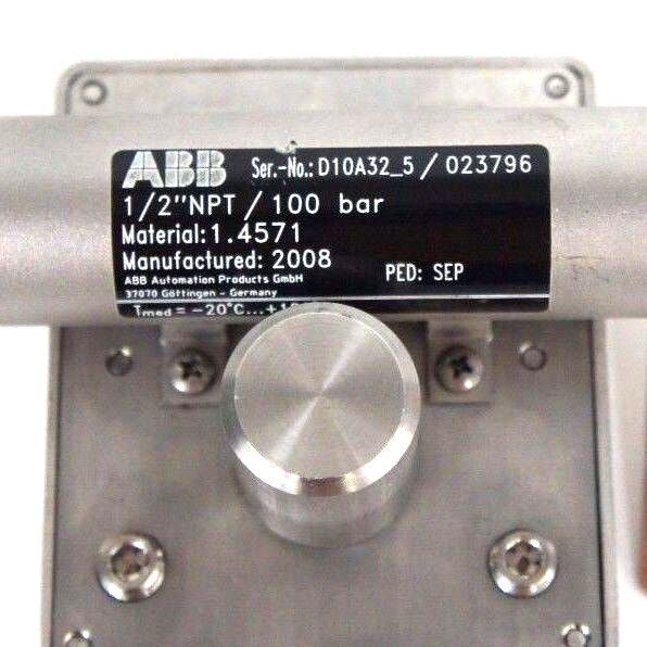 NEW ABB D10A32-5 FLOWMETER 1/2" NPT 240144761/X053 D10A325