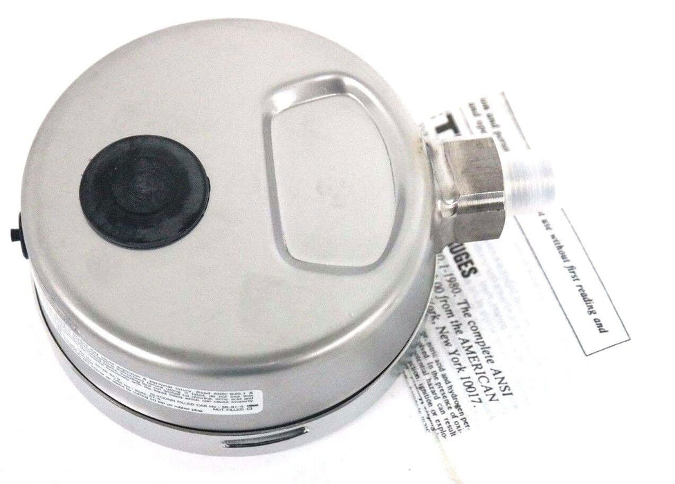 NIB AMETEK SPEC. NO. 356189LG GAUGE FIG. NO. C656LG, CONN. 1/4 LM, SIZE: 100MM