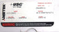 NIB AMETEK SPEC. NO. 356189LG GAUGE FIG. NO. C656LG, CONN. 1/4 LM, SIZE: 100MM