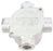 NIB CROUSE-HINDS EABX26 CONDUIT OUTLET BOX WITH COVER SIZE: 3/4''