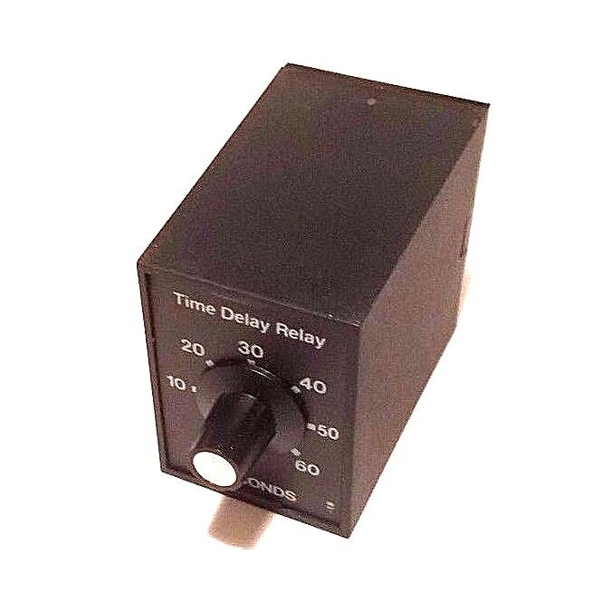 NIB SSAC TRM120A2Y60 TIME DELAY RELAY 120VAC, 1-60SEC, 4897