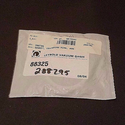 NEW LEYBOLD 88325 CENTERING RING GASKET ASM, 288795, 211-071