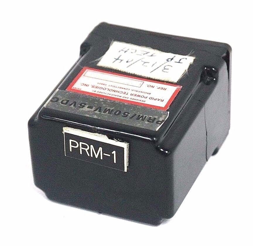 RAPID POWER TECHNOLOGIES C50108 RELAY PRM/50MV=5VDC JP TECH