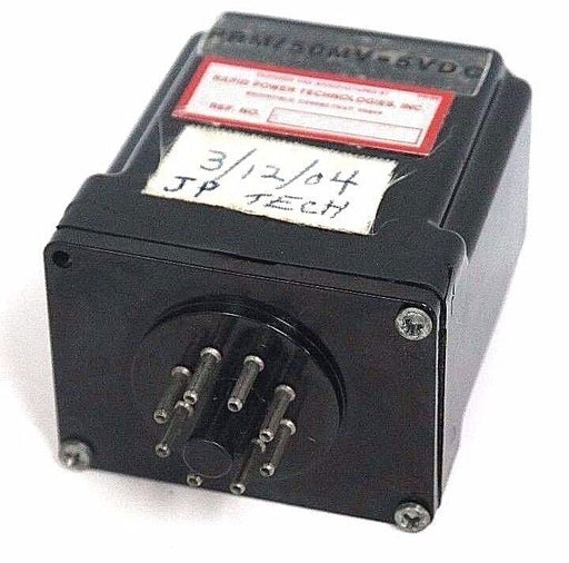 RAPID POWER TECHNOLOGIES C50108 RELAY PRM/50MV=5VDC JP TECH