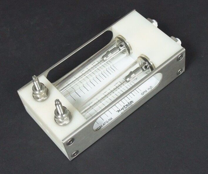 KYTOLA VD2K-4FG-NX DUAL VARIABLE FLOW METER 1-8 GPM VD2K4FGNX