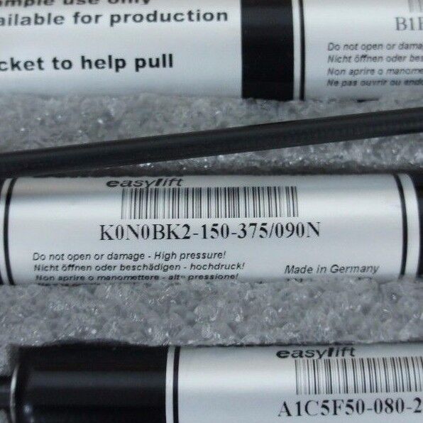 NIB BANSBACH EASYLIFT GAS SPRING KIT INCLUDES GAS SPRINGS AND ADJUSTABLE DAMPERS