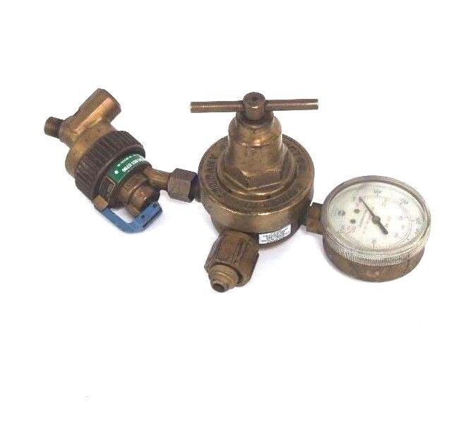 VICTOR EQUIPMENT S361C COMPRESSED GAS REGULATOR 373838 200PSI W/ AIRCO 8010786