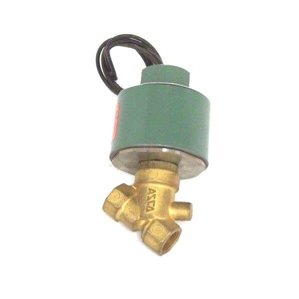 NEW ASCO RED HAT 8031B10 SOLENOID VALVE 110/120V, 50/60HZ, 7PSI AIR, 5PSI WATER