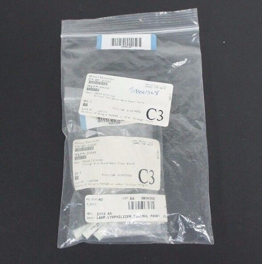 LOT OF 3 NEW MOUSER ELECTRONICS 2112A5 CHICAGO MINI NEON LAMP INDICATORS