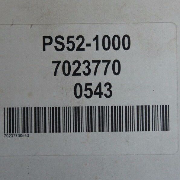 NIB SICK PS52-1000 POWER SUPPLY, 7023770, 115-230VAC, 50-60HZ 1AMP, PS521000