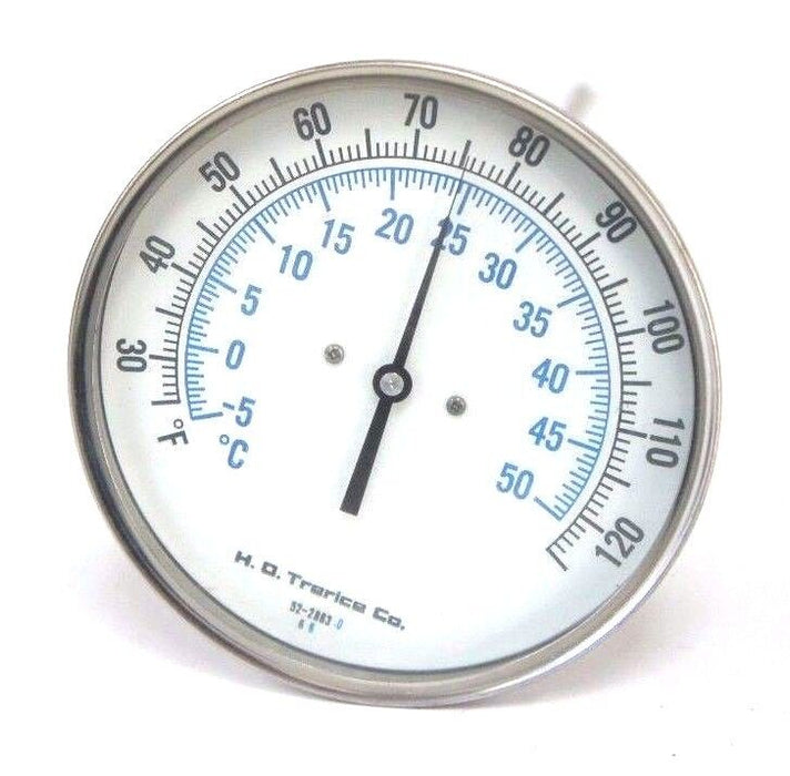 TRERICE 52-2863-0 PRESSURE GAUGE 25-125F -5-50C