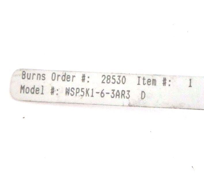 NEW BURNS 14372 HEAD EXPLOSION PROBE WSP5K1-6-3AR3 W/ HT-125044
