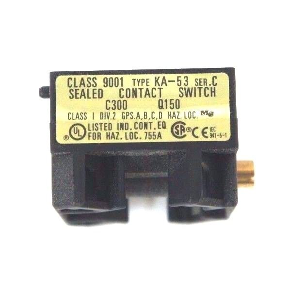 NIB SQUARE D 9001-KA53 POWER REED CONTACT BLOCK SER C, 9001KA53