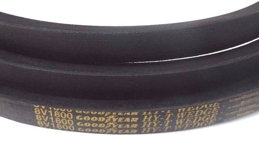 NEW GOODYEAR 8V1800 HY-T WEDGE V-BELT SUPER HC WIDTH-1INCH 180INCH CIRCUMFERENCE