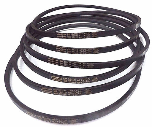 LOT OF 6 NEW GOODYEAR B48 HY-T PLUS V-BELTS 51'' O.C. 21/32'' WIDE 1BAND