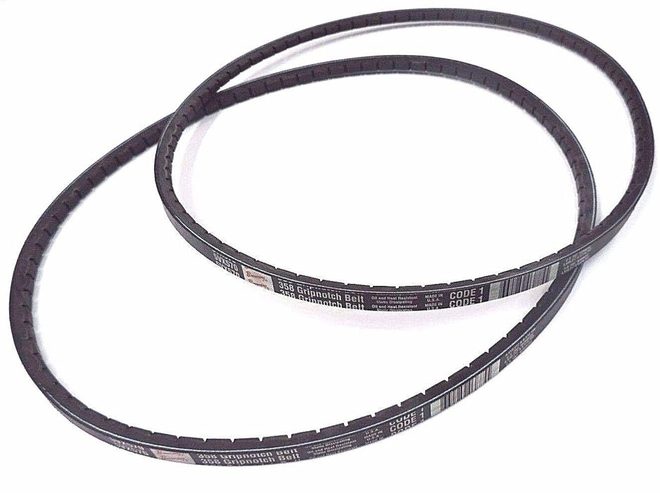 LOT OF 2 NEW BROWNING 5VX570 358 GRIPNOTCH V-BELTS 57" O.C.