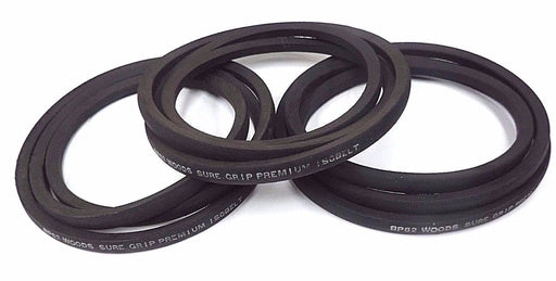 LOT OF 3 NEW TB WOOD'S BP82 SURE GRIP V-BELTS 85IN CIRCUMFERENCE 21/32IN TOP WID