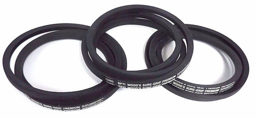 LOT OF 3 NEW TB WOOD'S BP71 SURE-GRIP V-BELTS 21/32'' WIDTH 73.8'' LENGTH