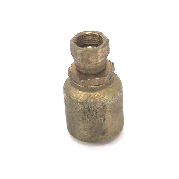 LOT OF 5 NEW PARKER 10643-8-12 FEMALE JIC 37 DEG SWIVEL ADAPTERS 1/2" NPT