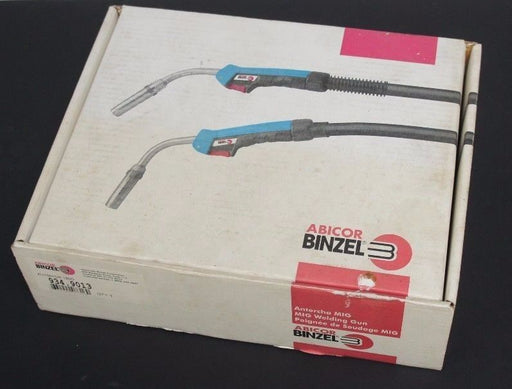 NIB ABICOR BINZEL AUT501DR 180D MIG WELDING GUN 934.9013 W/ LINER 035-045