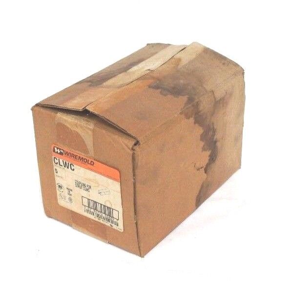 BOX OF 5 NEW WIREMOLD CLWC COUPLING FOR STRUT CLWS