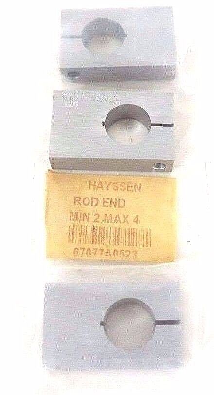 LOT OF 3 NEW HAYSSEN 67077A0523 ROD ENDS MIN 2 MAX 4