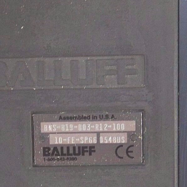 NEW BALLUFF BNS-819-D03-R12-100-10-FE-SP66 054BUS PROXIMITY LIMIT SWITCH