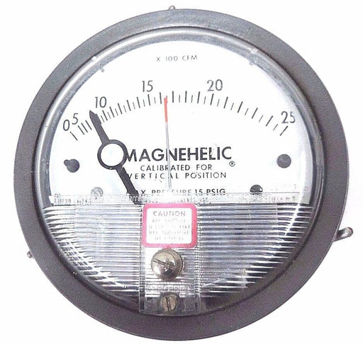 DWYER 12-166993-00 MAGNEHELIC PRESSURE GAUGE 166993-00, MAG 2-9