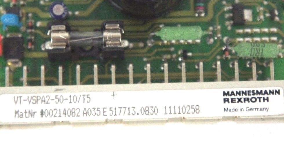 BOSCH REXROTH VT-VSPA2-50-10/T5 BOARD LK02912-001 3297 W/ LK02857-001, ZP1-S40