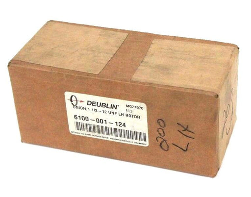 FACTORY SEALED DEUBLIN 6100-001-124 UNION, 1 1/2-12 UNF LH ROTOR 6100001124
