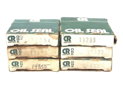 LOT OF 6 NIB CHICAGO RAWHIDE OIL SEALS 14855 13543 12334 13027 10123 11209
